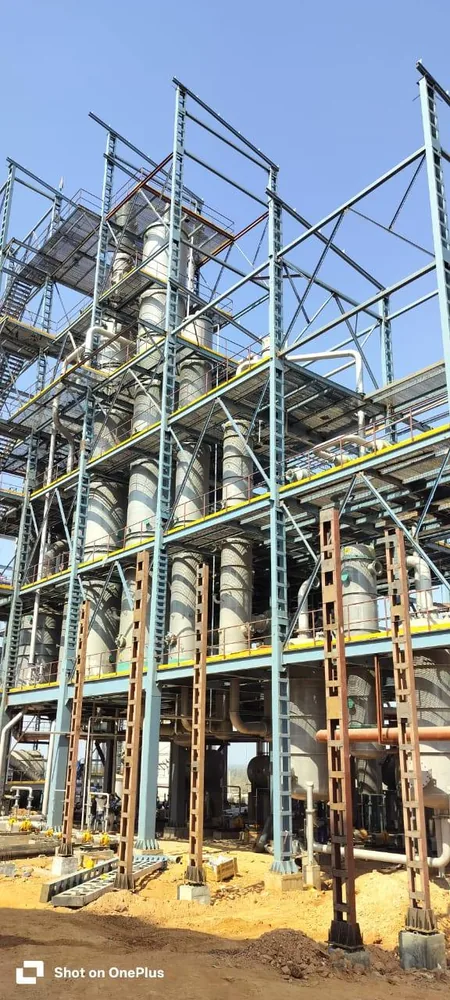 Oswal Biofuel site — multi-level process structure